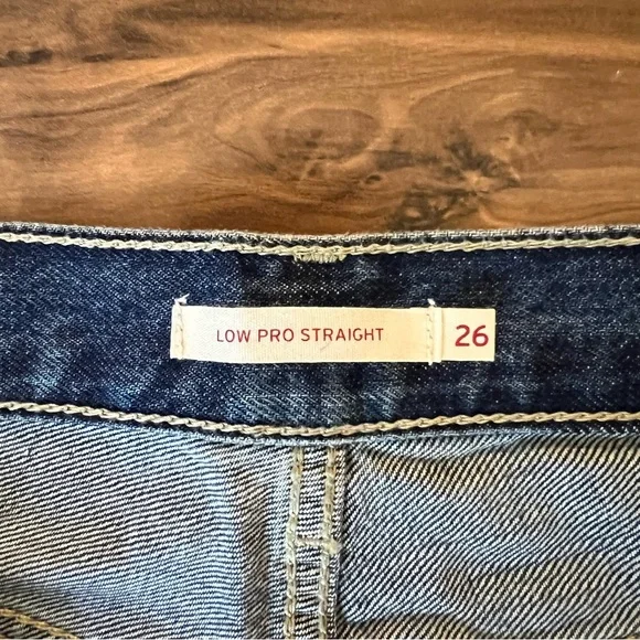 Levi’s Low Pro Straight Jeans Size 26 NWOT - Picture 8 of 11